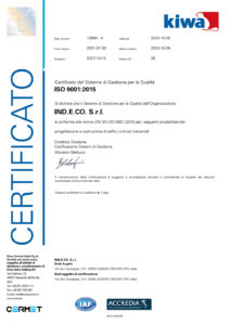 Certificato KIWA ISO 9001.2015