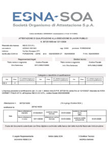 Certificato SOA